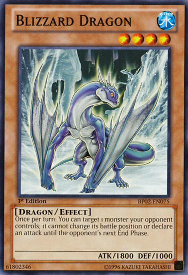 Blizzard Dragon [BP02-EN075] Common