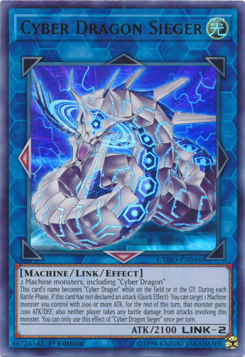 Cyber Dragon Sieger [CYHO-EN046] Ultra Rare