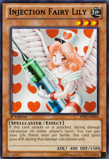 Injection Fairy Lily [BP02-EN018] Rare